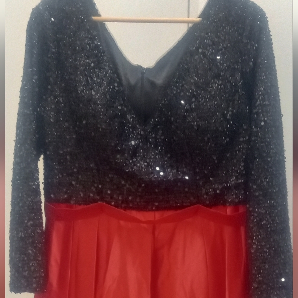Sequin&Silk Dress